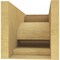 Ekena Millwork 11"W x 22"D x 11"H Wide Alma Rough Cedar Woodgrain TimberThane Corbel, Primed Tan CORUR11X22X11ALMRCPR - alternate 4